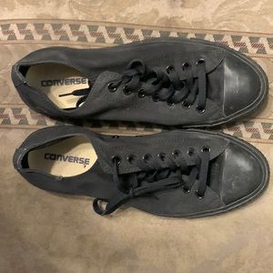 All black Converse